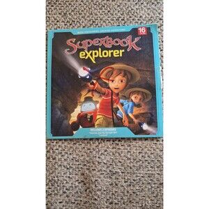 Superbook Explorer‎ Volume 16 DVD Naaman and the Servant Girl Lazarus